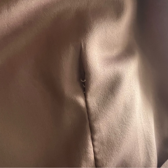 New With Tags The Sang puffed Sleeve Chocolate Jumpsuit. Size Large. - Picture 9 of 13